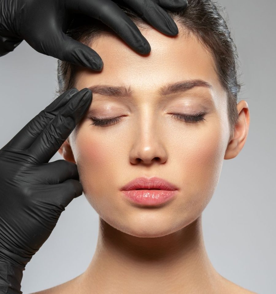 Avaliação do terço superior da face para planejamento de lifting facial